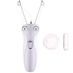 Electric Cotton Thread Epilator Lady Facial threading Hair Remover for Women, Automatic Threader Machine Epilator for Fine Hairs on Face,Chin,Upper Lip, Arms