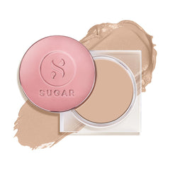 Sugar Cosmetics Matte Finish Cream-to-Powder Foundation | For All Skin Types, Full Coverage, Matte Finish | 12g - 35 Frappe