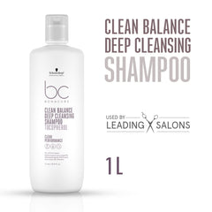 Schwarzkopf BC Bonacure Deep Cleansing Shampoo Micellar Shampoo (For All Hair Types) 1000ml/33.8oz
