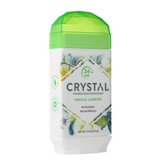 Crystal Essence Deodorant, Vanilla Jasmine, Aluminum Free, No Toxic Aluminums, Paraben Free, Hypo Allergenic, Artificial Fragrance Free, Vegan & Cruelty Free, 2.5 oz (Pack of 2)