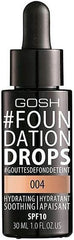 GOSH FOUNDATION DROPS Hydrating SPF10 - 006 Tawney (30ml)