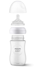 AVENT Philips Natural Response Baby Bottle - 330ml Baby Milk Bottle, BPA Free (Model SCY906/01)