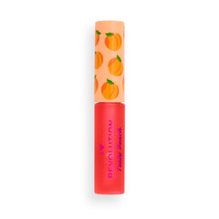 Makeup Revolution Tasty Peachy Keen Lip Oil, I Heart Fruit Moisturizing Lip Gloss