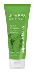 Jovees Papaya & Honey Face Scrub, 100g