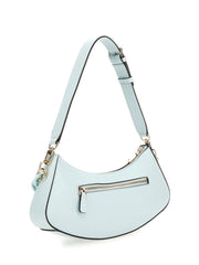 Guess VP876618 Corina Top Zip Shoulder Handbag for Women, ICE