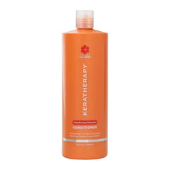 KERATHERAPY Keratin Infused Color Protect Conditioner - Gluten Free Color Protecting Conditioner for Color Treated Hair with Kerabond Technology, Red Raspberry Oil, Omega 3 & 6