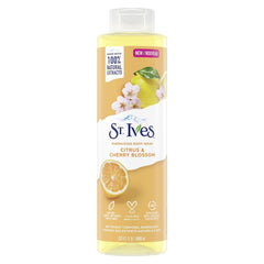St. Ives Energizing Body Wash Citrus & Cherry Blossom, 650ml