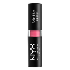 NYX PROFESSIONAL MAKEUP Matte Lipstick - Summer Breeze (Clean Blue-Toned Pink)