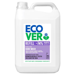 Ecover Hand Wash Refill, Lavender & Aloe Vera, 5L