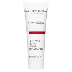 CHRISTINA Comodex Renew & Repair Night Treatment - Rejuvenating Acne Cream for Normal, Combination & Oily Skin, 1.7 fl. oz (50 ml)