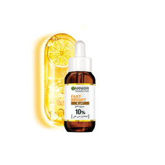 Garnier Skin Active Fast Bright Overnight Booster Face Serum with 10% Pure Vitamin C, 30ml