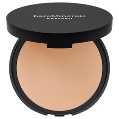 bareMinerals Barepro 16HR Skin-Perfecting Powder Foundation, Matte Pressed Powder Foundation Full Coverage with Plant-Based Squalene, Oil Control, Vegan