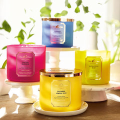 Bath & Body Works Sun-Drenched Linen 3-Wick Candle (411g)