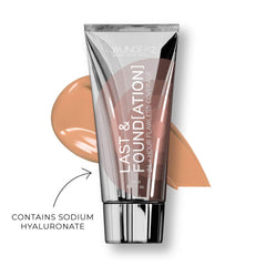 WUNDERBROW Last & Foundation Makeup with 24+ Hour Coverage and Hyaluronic Acid, Nude, Vegan and Cruelty-Free