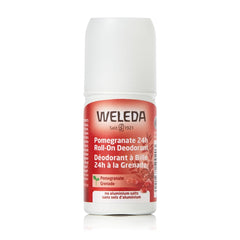 WELEDA Bio Granatapfel 24h Deo Roll-on, natürliches Naturkosmetik Deodorant mit einem sinnlichen Dufterlebnis, wirksamer Schutz vor Körpergeruch, 24 Stunden zuverlässig ohne Aluminium (1 x 50 ml)