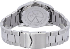 Mathey-Tissot Mathy Orient Quartz Blue Dial Men's Watch H450APSK - Silver-tone