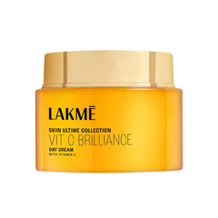 LAKMÉ 9to5 1% Active Vitamin C+ Day Cream for Face | Face Cream for Bright, Glowing Skin | For Dry, Oily, Normal, Sensitive & Combination Skin | 50g
