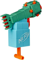 Nerf MicroShots Minecraft Guardian Mini Blaster, Minecraft Guardian Mob Design, Includes 2 Official Nerf Elite Darts, Multicolor