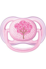AVENT Philips Ultra Air Dummy 0-6 Months SCF343/20 Pack of 2 Girls Cloud/Tree