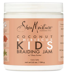 Shea Moisture Kids Braiding Jam Coconut & Hibiscus 163ml