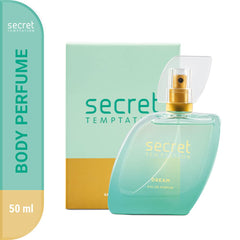 Secret Temptation Dream Eau De Parfum for Women, Long Lasting Floral and Fruity Office Wear Fragrance, 50 ml