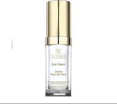 RIVAGE NATURAL DEAD SEA MINERALS Eye Cream 20ML ENHANCED WITH DEAD SEA SALT FORMULATED with DEAD SEA MINERALS and BEECH TREE BUD EXTRACT VEGAN FRIENDLY, NO ANIMAL TESTING, NO HARSH CHEMICALS
