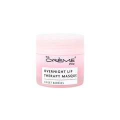 The Crème Shop Overnight Lip Therapy. Plumping & Softening Mask. Dry Cracked Lip Balm Repair. Made In Korea. Sweet Berries