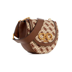 GUESS Women Fleet Mini Saddle CROSSBODY Handbag