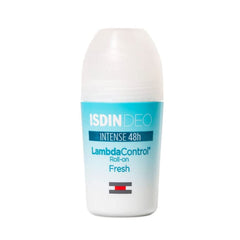 ISDIN Deo Intense 48H Lambda Control Antiperspirant Roll-on, Alcohol Free- 50ml