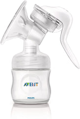 Avent Natural Comfort Manual Breast Pump with Bottle - 125 ml