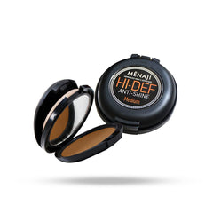 Menaji HDPV Anti-Shine Powder (Dark) | Anti-Shine Face Make-Up for Men | High-Definition Face Powder | Skin-Friendly Face Powder for Men | All-Occasion Face Powder | Contains Vitamin C & E (Dark)