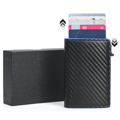 Fermido Air Tag Wallet for Men Anti-Lost Slim Leather Wallet with AirTag Holder RFID Credit Card Holder with Money Clip…