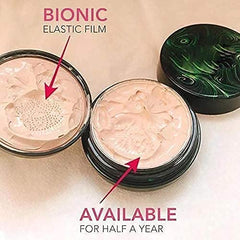 Lusty Soul 3 in 1 CC and BB Water Proof Foundation Concealer Cream with Air Cushion Mushroom+ Long Lasting Gel Eyeliner, Black and Brown (CC Cream + MF Eyeliner)