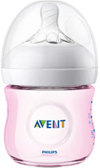 AVENT Philips Natural Baby Bottle Pink Gift Set, SCD206/11