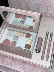 Colorrose Valentine's Day Limited Edition Makeup Gift Set - Eyeshadow, Blush, Highlighter, Lipstick - All-in-One Beauty Kit