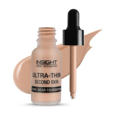 Insight Cosmetics Ultra-Thin Second Skin Long Wear Foundation, 20ml (02-ROSE BEIGE)