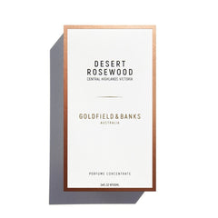 GOLDFIELD & BANKS Desert Rose Wood Perfume Concentrate Eau de Cologne For Unisex, 100 ml