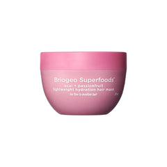 Briogeo Superfoods Acai + Passionfruit Lightweight Hydration Hair Mask – Deep Conditioner for Fine Hair, Boosts Shine & Softness, Weightless Moisture, Vegan & Cruelty-Free