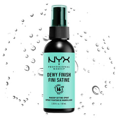 NYX PROFESSIONAL MAKEUP Long Lasting Makeup Setting Spray, Dewy Finish, 60 ml