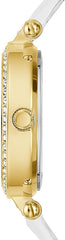 GUESS WOMEN'S WATCH GOLD TONE CASE QUARTZ