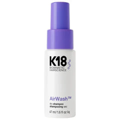 K18 AirWash Dry Shampoo, Non-Aerosol, Balances Scalp & Controls Excess Oil Production
