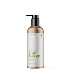 ATTITUDE Shower Gel, EWG Verified, Plant and Mineral-Based Ingredients, Vegan and Cruelty-free Personal Care Products, Refillable Aluminum Bottle, Bergamot and Ylang Ylang, 16 Fl Oz