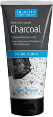 Beauty Formulas FACIAL SCRUB CHARCOAL 150ML