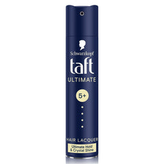 Taft Schwarzkopf Taft Hair Lacquer Ultimate 5+ Ultimate Hold and Crystal Shine - 250 ml