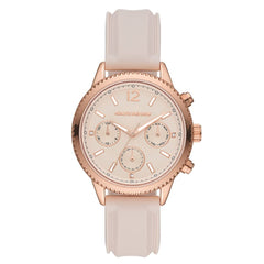 Skechers Women's Watch and Stackable Bracelet Gift Set - Matteson Blush