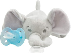 AVENT Philips Soothie Snuggle pacifier, 0m+, Giraffe, SCF347/01 0-6 Month multi SCF348/03