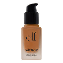 e.l.f. (25ml, Caramel) - Flawless Finish Foundation, Semi-Matte, Long-Lasting Liquid Makeup, SPF 15, Caramel, 0.68 Fluid Ounces