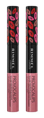 Rimmel Provocalips Lip Colour, 430 Wish Upon a Berry (Pack of 2)