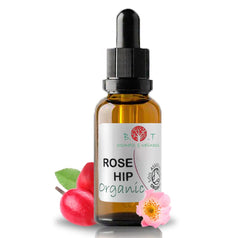 Organic Rosehip Oil by BOT Cosmetics & Wellness, Soil Association Certified, Cold Pressed, Chile 30ml