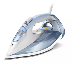 Philips 7000 Series Steam Iron - 2600W, 220 g steam boost, SteamGlide Plus soleplate - DST7011/26 - Light Blue/Gray